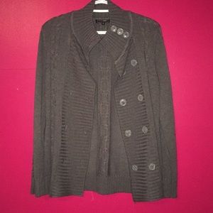 Brown Cardigan Sweater